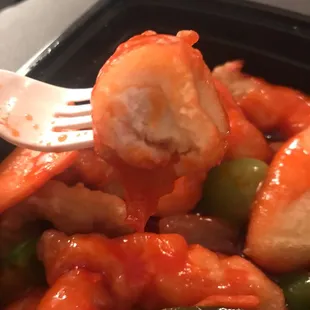 Sweet and sour chicken