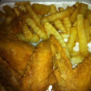 Wings n fries
