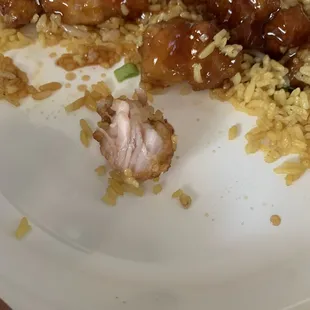 a plate of food
