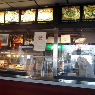 Order here &amp; receive your food through the turnstile