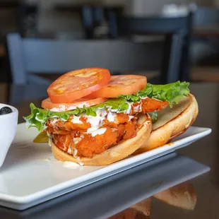 chicken wings and fried chicken, food