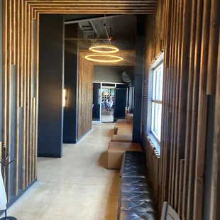 interior, sushi and sashimi