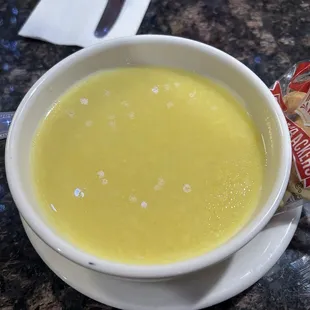 Lemon Rice Soup
