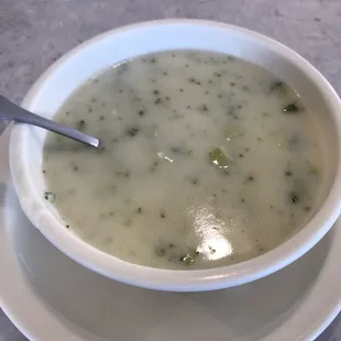 Cream of Broccoli Soup