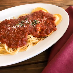 Half &amp; Half (Spaghetti &amp; Ravioli)