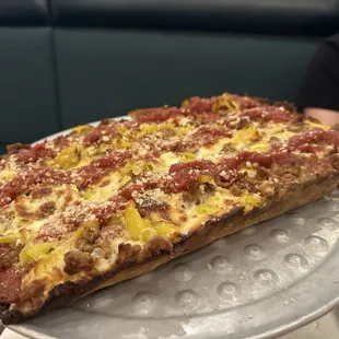Detroit Style Pizza