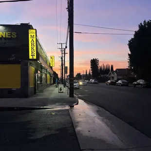 the outside of the store