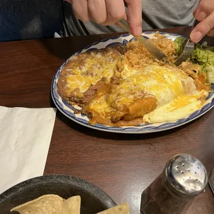 This was the chimichanga