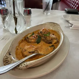 Seafood Stuffed Mushrooms