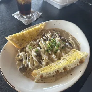 Prime Rib Beef Stroganoff