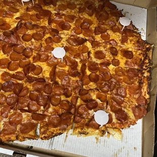 PIZZA had a horrible shape. Burnt edges were not even cut off.
