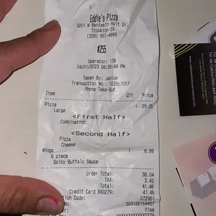 Receipt