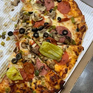 Nothing compared to the original eddies and the crust like a cardboard