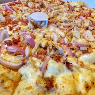 Chicken pizza