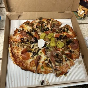 Combo pizza
