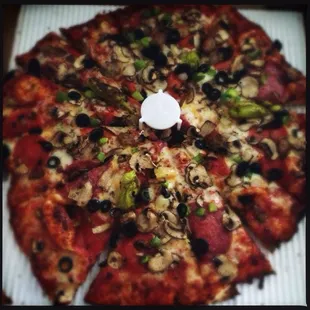 Combination Pizza, so good!!