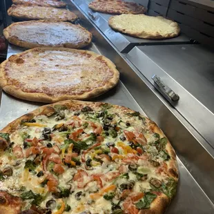Yum yum food from Crazy Eddie&apos;s pizza