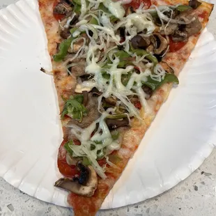 Slice of Supreme Pizza