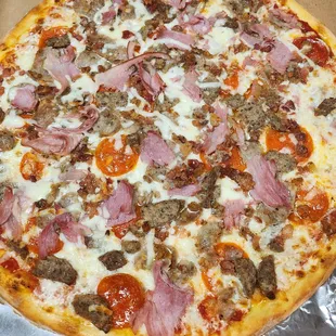 pizza, food