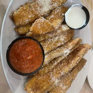 Parmesan Zucchini Planks