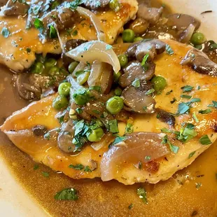 Chicken Marsala special