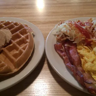 Waffle Breakfast