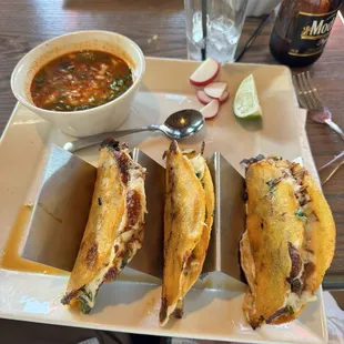 #1 L. Quesabirria Tacos are awesome.