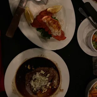 6oz steak &amp; lobster