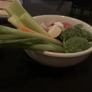 Relish bowl, great touch