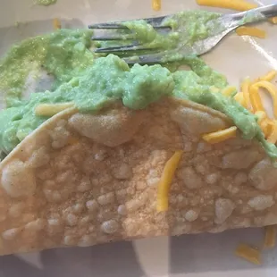 Crispy Beef Taco Plate