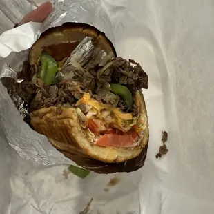 02. Steak and Cheese Sandwich