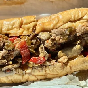 Vegetarian Cheesesteak