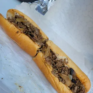 Shaved Ribeye Cheesesteak