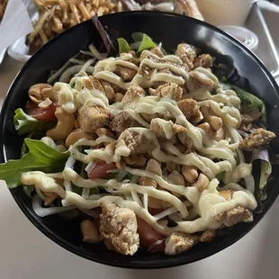 Cashew chicken salad