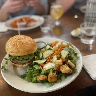 Southwest veggie burger