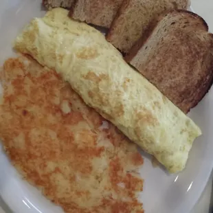 Swiss Cheese Omelet