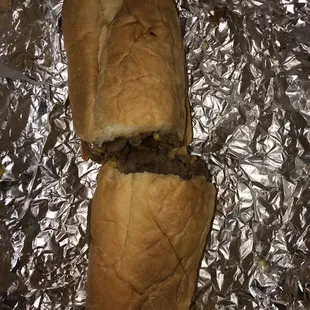 This is the steak n cheese I received.  I want my money back.
