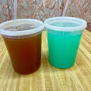 Half n Half &amp; Blueberry Lemonade Drink