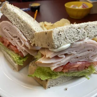 Turkey Breast Deli Sandwiches