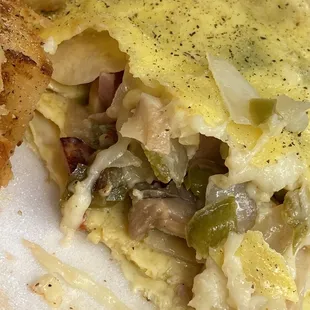 Nasty western omelette