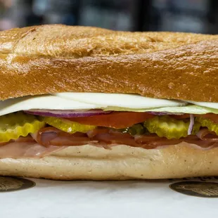 a sub sandwich