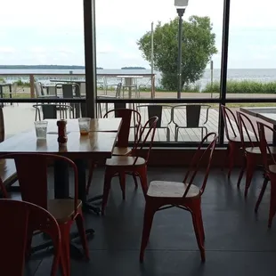 Great view HORRIBLE NOT EATABLE FOOD