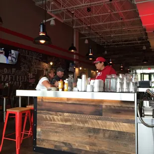 The bar
