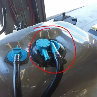 Silicone to try and seal the roll over valve