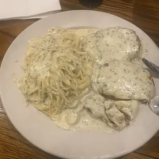 Veal with ALFREDO