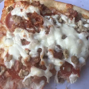 Meat Lover Pizza Slice!