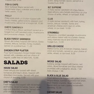 Eddys Favorites, Salads