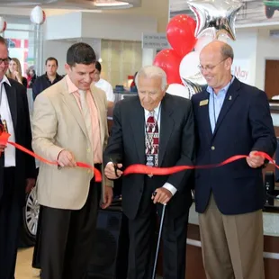 GRAND OPENING RIBBON CUTTING, MAY 2012