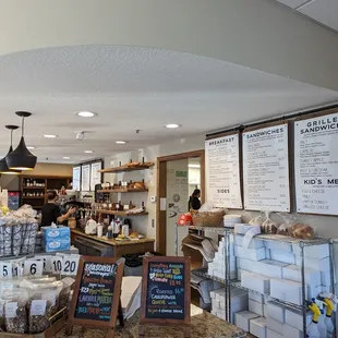 a view of the counter