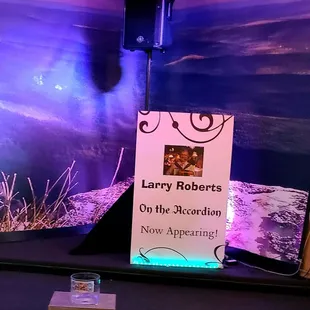 Live music on select nights.